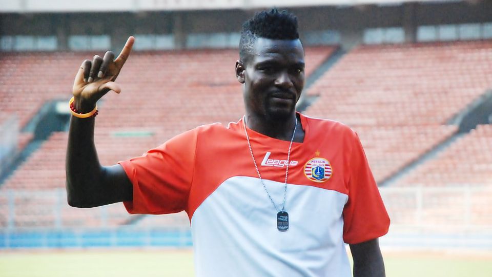 Boakay Eddie Foday merupakan pemain asing pertama yang diageni dr. Tika. Copyright: © PERSIJA